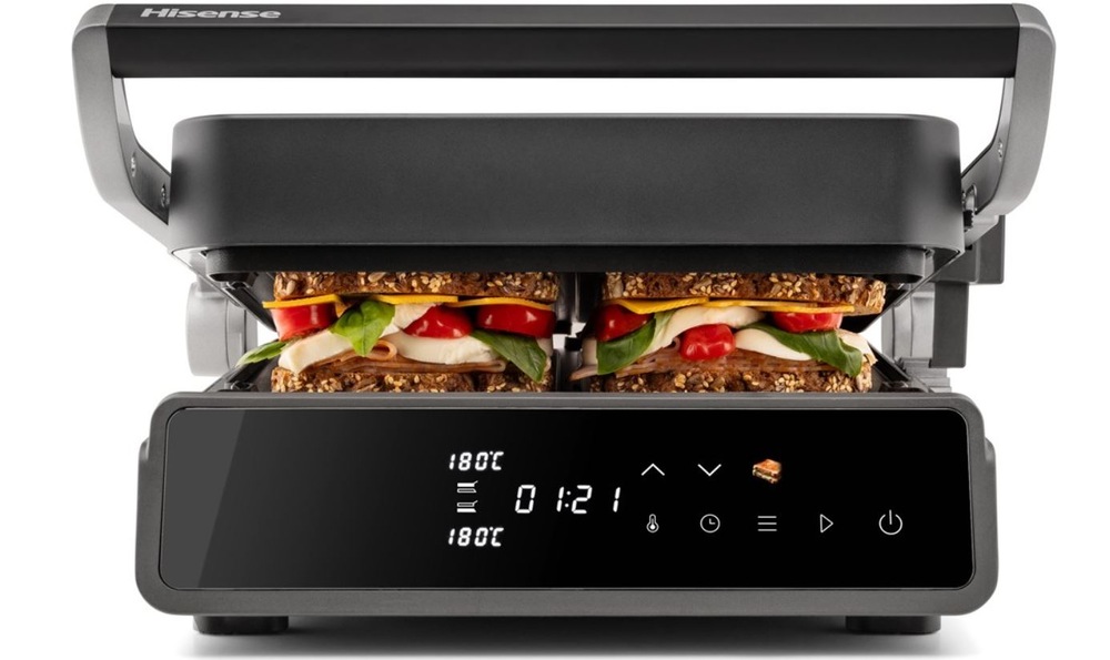Gril Hisense HCG2000D príprava pokrmov