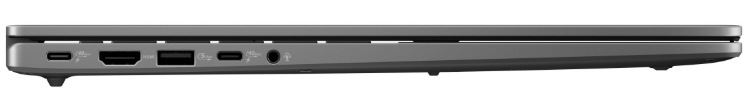 Notebook Asus Vivobook S16 sivý Čelný pohľad na ASUS Vivobook S16 s 16″ displejom a numerickou klávesnicou