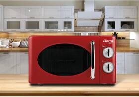 Mikrovlnná rúra Girmi Retro FM2102 červená