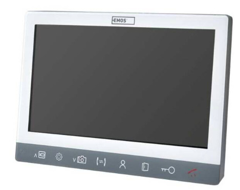 Prídavný monitor EMOS EM-10AHD 7" LCD, prídavný monitor Prídavný monitor EMOS EM-10AHD 7" LCD, prídavný monitor