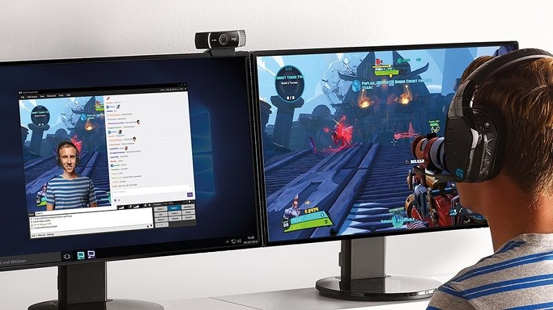 Webkamera Logitech C922 Pro Stream čierna