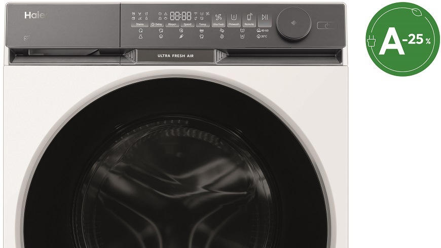 Práčka Haier HW90-B14387TU1-S biela