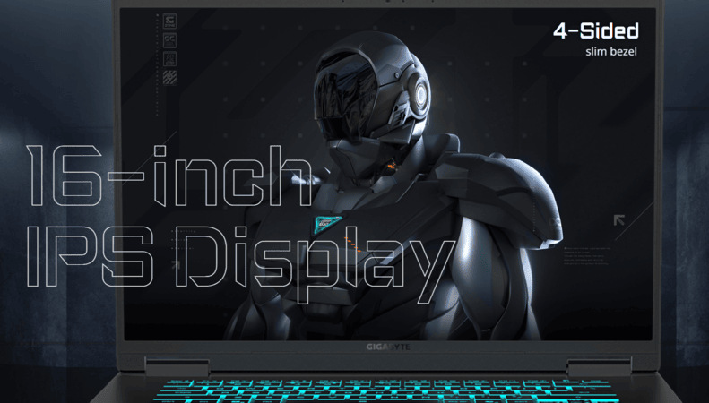 Notebook GIGABYTE GAMING A16 3VHK3CZ894SH čierny Notebook GIGABYTE GAMING A16 3VHK3CZ894SH čierny