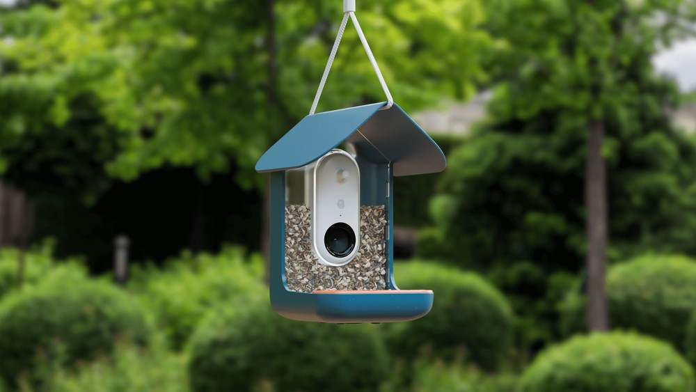 Inteligentný podávač Bird Buddy PRO Solar modré Inteligentný podávač Bird Buddy PRO Solar modré