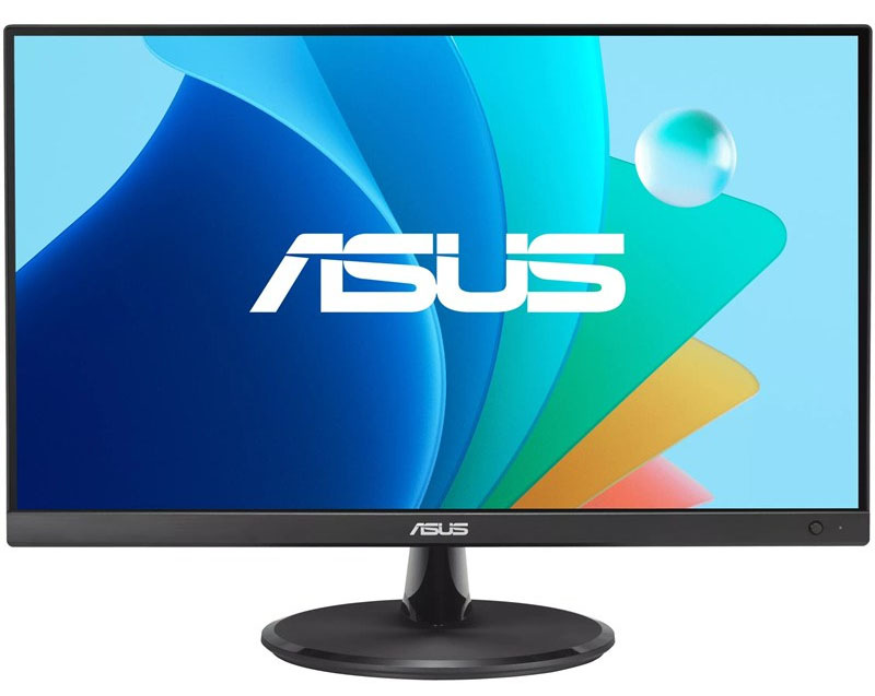 Herný monitor Asus VP227HF v čiernej farbe.