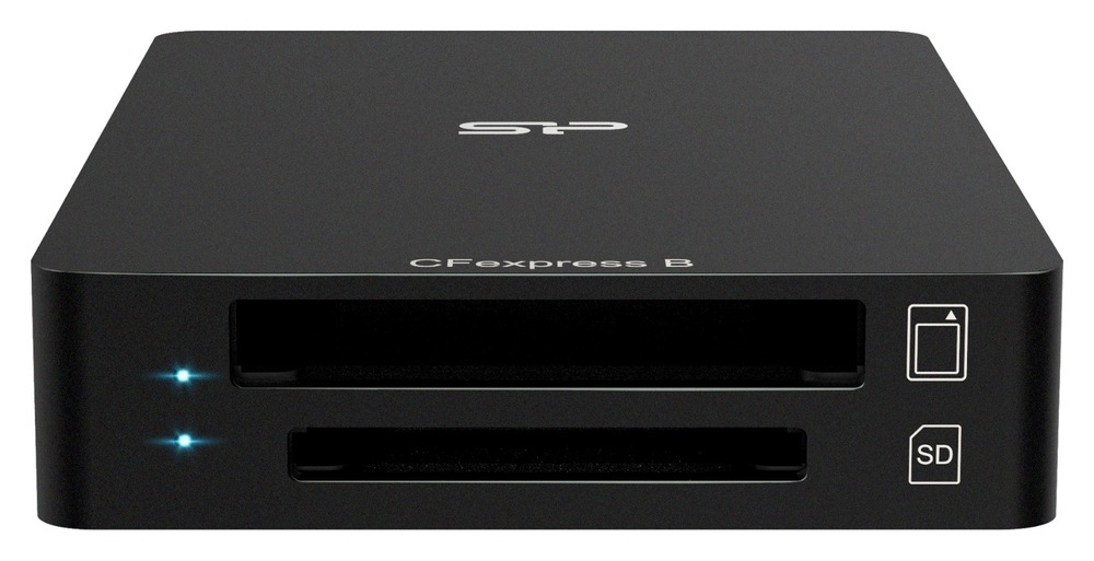 Čítačka pamäťových kariet Silicon Power CreatePro BS10 Dual reader CFexpress B / SD 4.0 čierna .