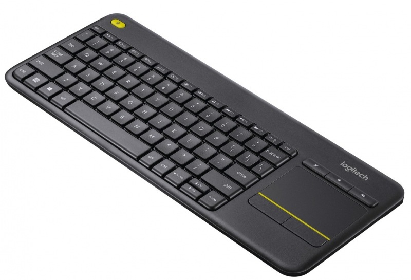 Klávesnica Logitech Wireless K400 Plus, CZ/SK čierna