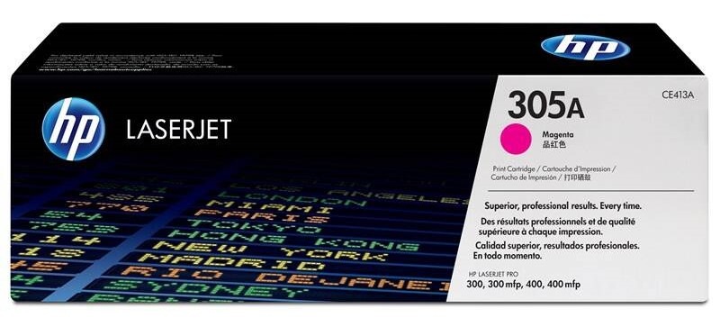 Toner HP 305A, 2 600 strán purpurová farba