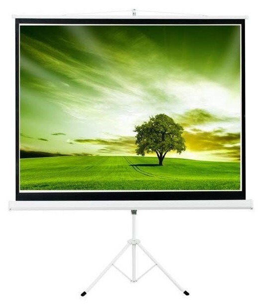 Plátno Aveli stativ 150x113 cm 74" biele