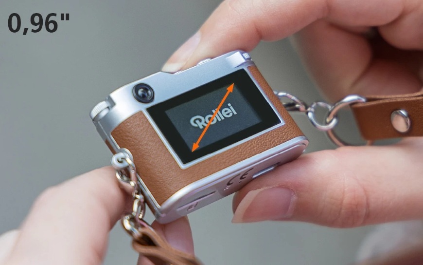 Digitálny fotoaparát Rollei Mini Digitalkamera čierny Rollei Mini Digitalkamera, čierna