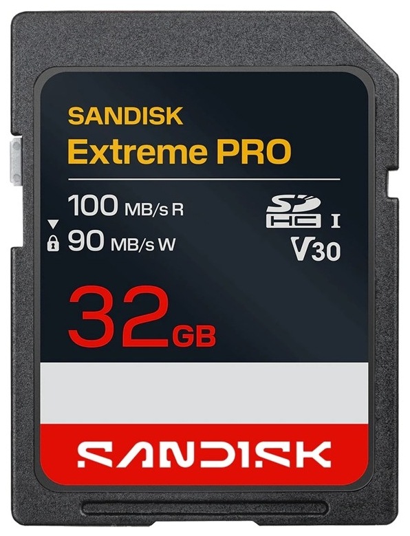 Pamäťová karta SANDISK SDHC Extreme Pro 32GB UHS-IU3 (100R/90W) Pamäťová karta SANDISK Extreme PRO SD 32GB