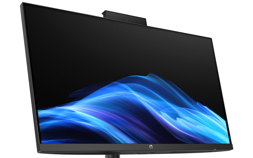 PC all in-one HP ProStudio 4 G1i čierny HP ProStudio 4 AiO G1i AI PC spája všetko v jednom tele a šetrí miesto na stole bez káblového chaosu