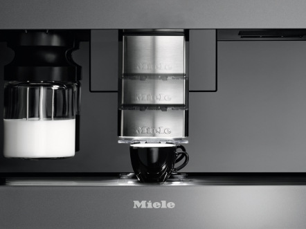 Vstavané espresso Miele CVA 7440 OBSW čierny Miele CVA 7440 OBSW, černá