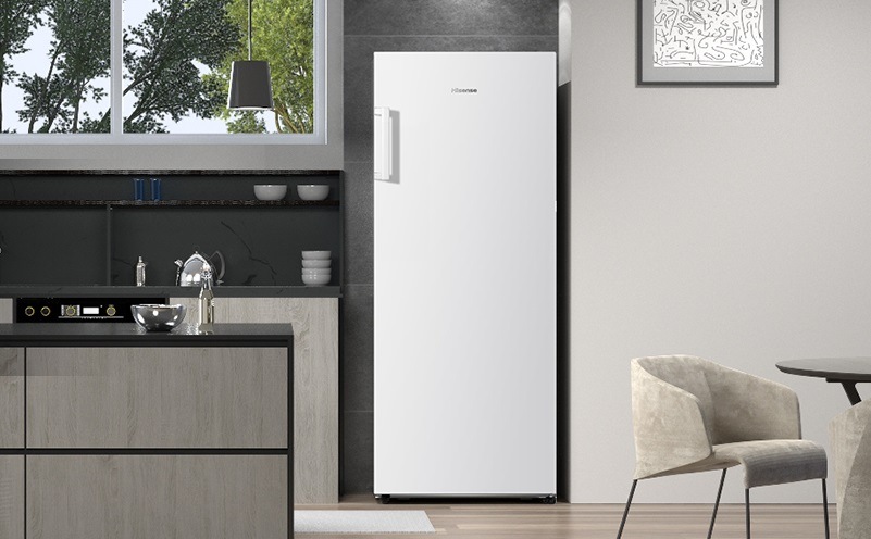 Chladnička Hisense RL415N4AWC, biela, Minimalistický vzhľad