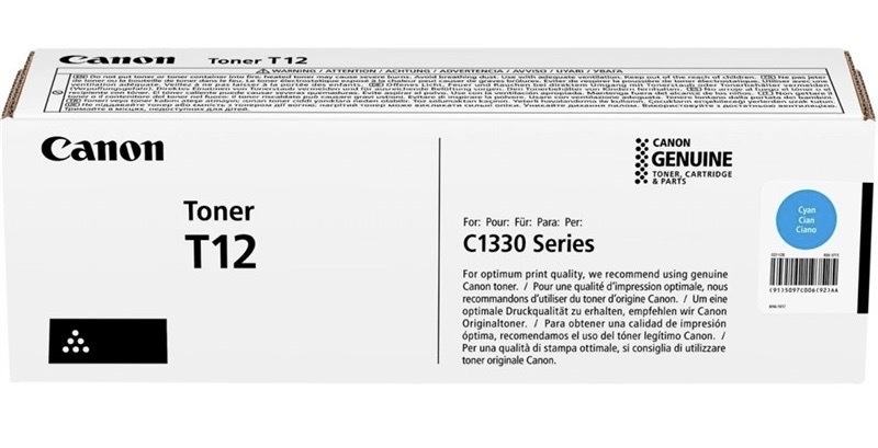 Toner Canon s výťažnosťou 5 300 strán, azúrová farba