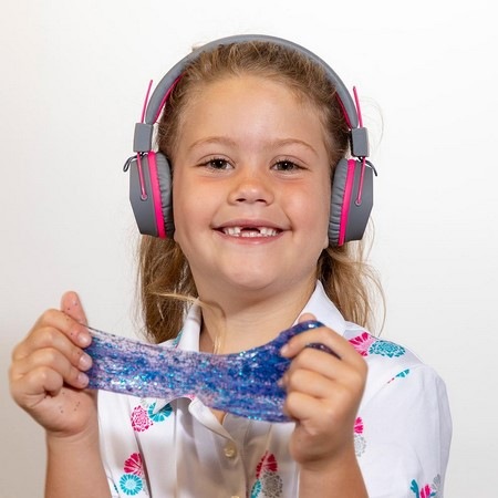 Slúchadlá JLab JBuddies Studio Kids Wireless sivá/fialová Slúchadlá JLab JBuddies Studio Kids Wireless sivá/fialová
