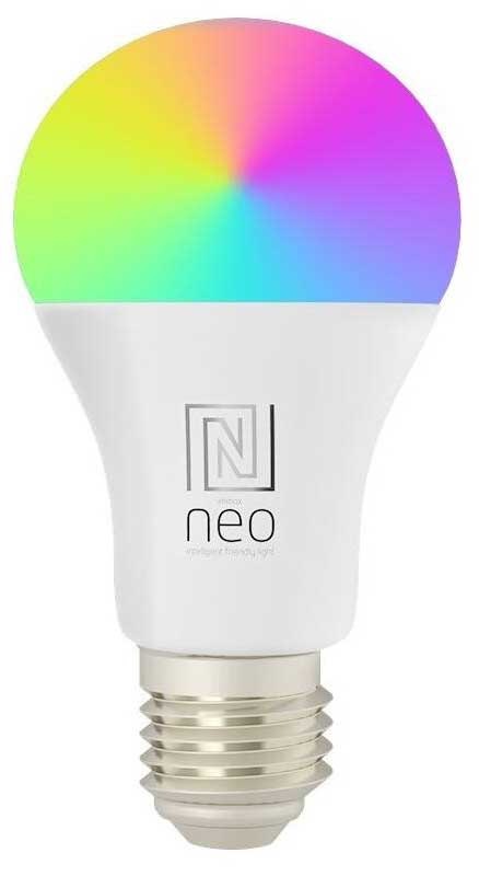 Inteligentná žiarovka IMMAX NEO SMART LED E27 11W RGB+CCT farebná a biela, stmievateľná, Zigbee, TUYA