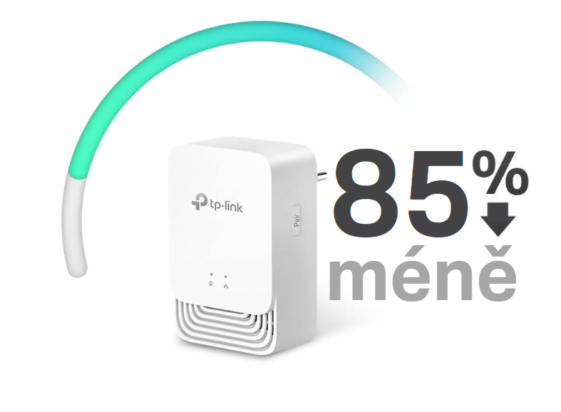 Sieťový rozvod LAN po 230V TP-Link PG1200 KIT Powerline