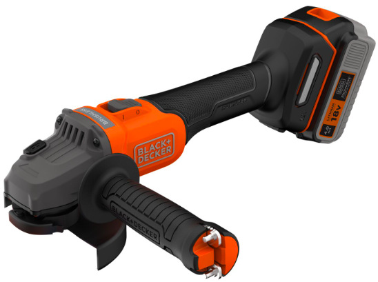 Uhlová brúska akumulátorová Black-Decker BCG6L8F1S-QW (s batériou) Uhlová brúska Black-Decker BCG6L8F1S-QW (s batériou)