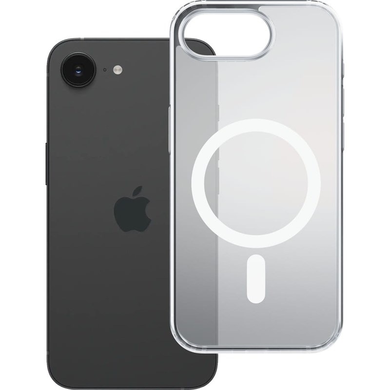 Kryt na mobil 3mk Frosty MagCase na Apple iPhone 16e/17e čierny/biely