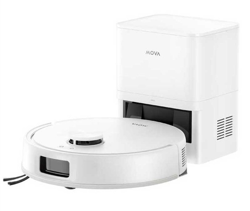 Robotický vysávač MOVA RVC E20s Pro Plus, biela farba.
