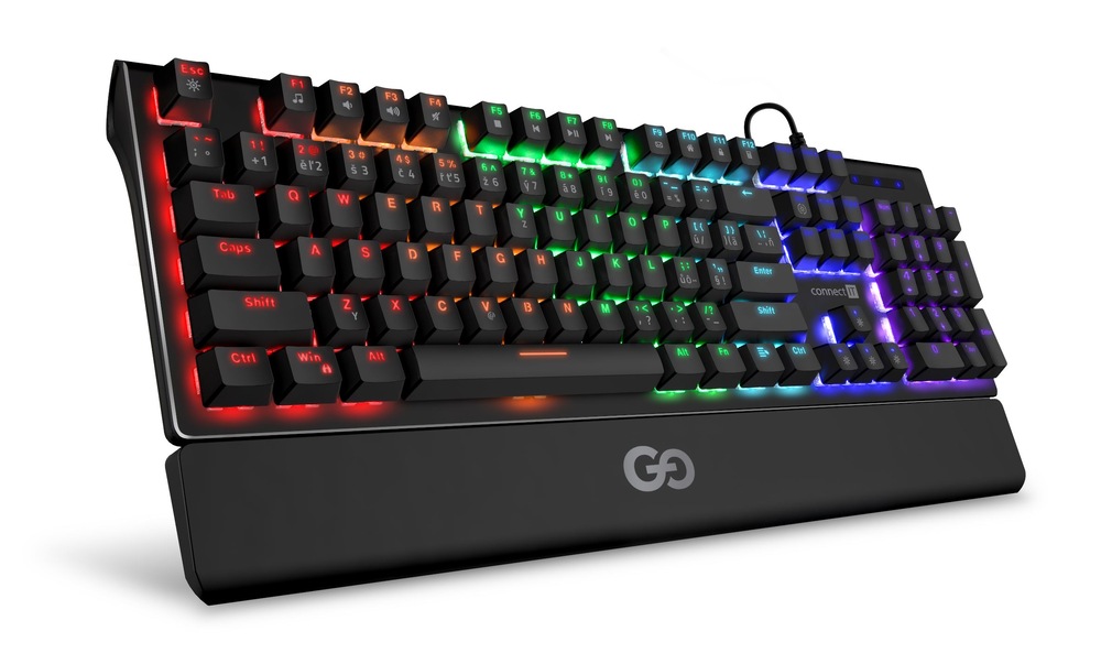 Klávesnica Connect IT GG, CZ/SK layout čierna Connect IT GG (CKB-7050-SK)