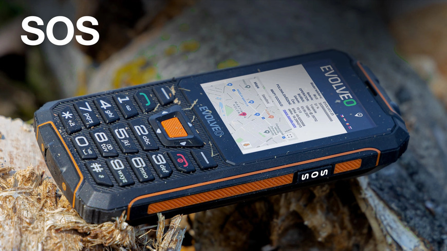 Evolveo StrongPhone Z6, oranžová