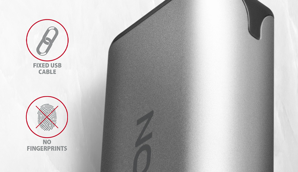 Sieťová karta Axagon USB-C 3.2 Gen 1 - 2.5 Gigabit Ethernet sivá