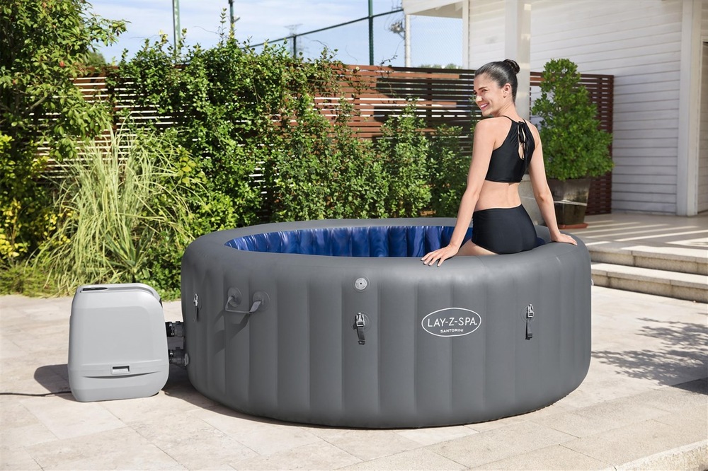 Vírivka Bestway Lay-Z-Spa® Santorini HydroJet Pro™ s APP Vírivka Bestway Lay-Z-Spa® Santorini HydroJet Pro™ s APP