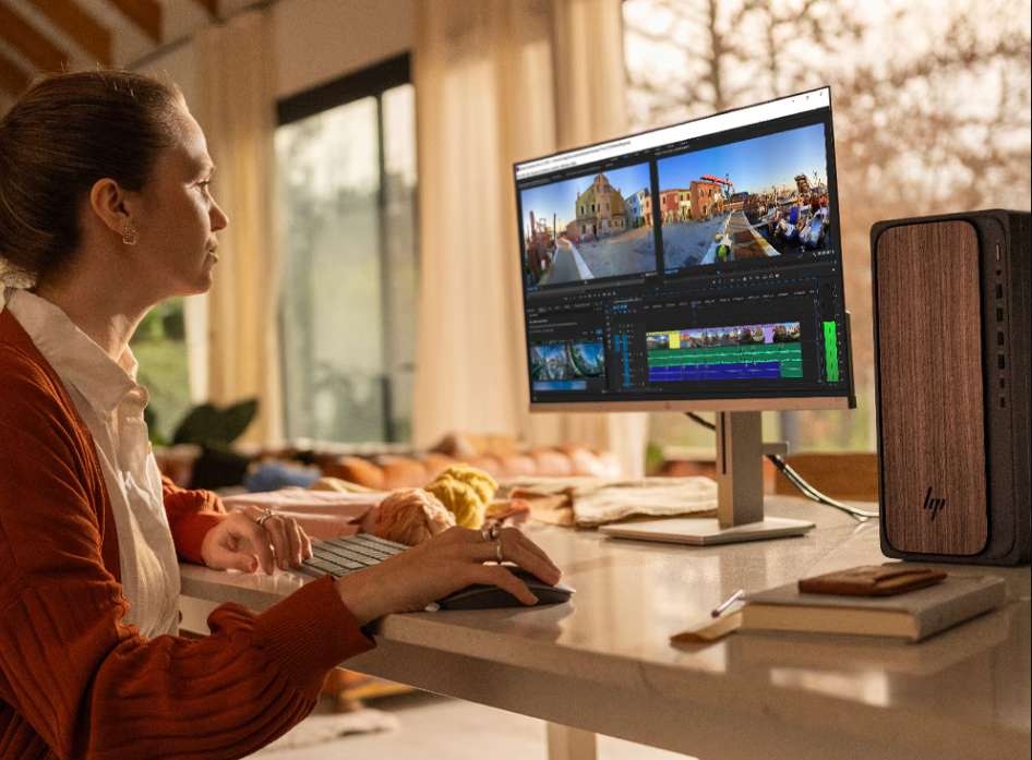 Stolný počítač HP OmniDesk M02-0003nc + Game Pass predplatné na 3 mesiace čierny/sivý „“