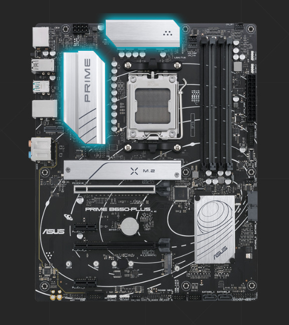 Základná doska Asus PRIME B650-PLUS CSM Základná doska Asus PRIME B650-PLUS CSM
