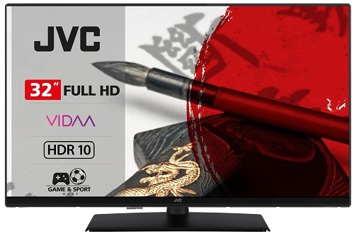 Televízia JVC LT-32VDF5505, čelný pohľad