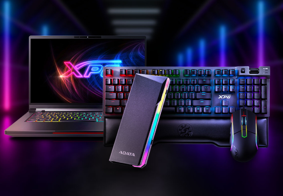 Externý rámček ADATA EC700G M.2, USB-C 3.2 Gen 2, RGB má RGB osvetlenie