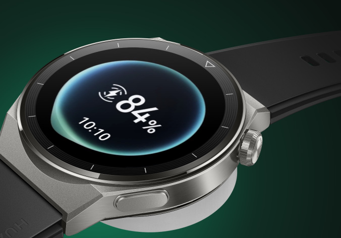 Inteligentné hodinky Huawei Watch GT 3 Pro 46 mm - Light Titanium Case + Gray Leather Strap Inteligentné hodinky Huawei Watch GT 3 Pro 46 mm - Light Titanium Case + Gray Leather Strap
