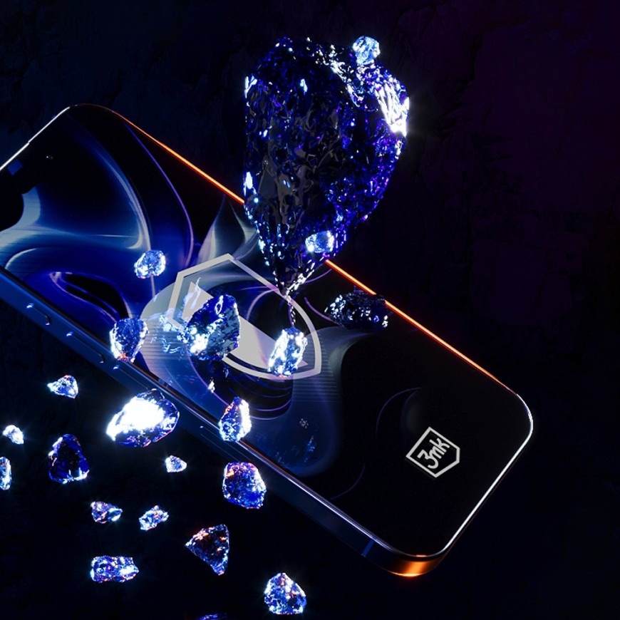 Hybridné ochranné sklo 3mk FlexibleGlass na Poco X8 Pro Max sa pri páde nerozbíja na ostré fragmenty