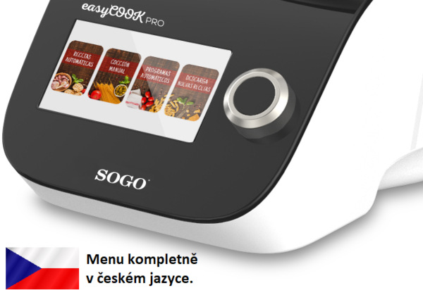Varný robot SOGO easyCOOK pro SS-14565 biely SOGO easyCOOK pro SS-14565 SMART, bílá