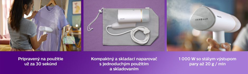 Ručný naparovač odevov Philips 3000 Series STH3020/10