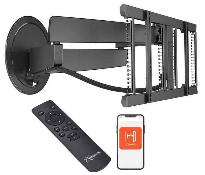 Držiak na TV Vogel’s SIGNATURE TVM 7675, elektrický, pre uhlopriečky 40" až 77", nosnosť 35 kg čierny TV Vogel’s SIGNATURE TVM 7675, elektrický, pre uhlopriečky 40