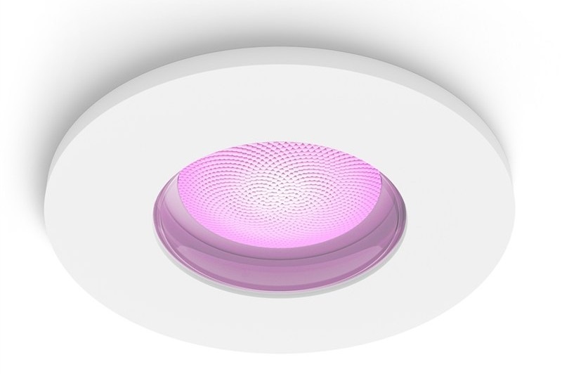 Celkový pohľad na vstavané svietidlo Philips Xamento Hue