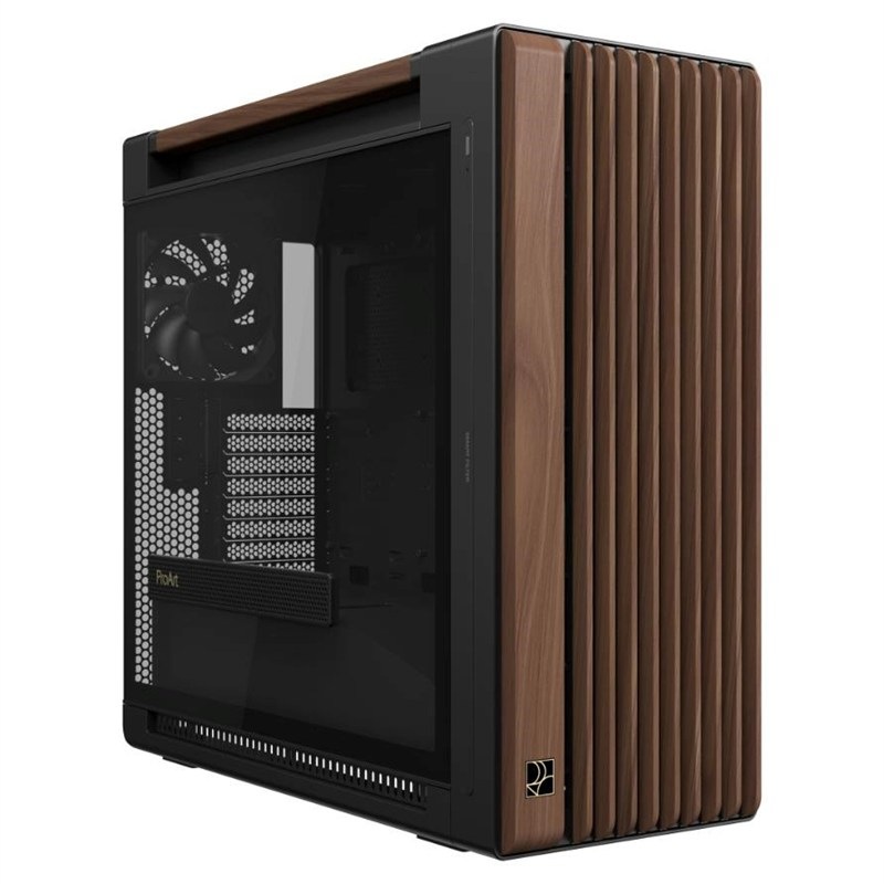 Case Asus ProArt PA602 WALNUT WOOD MODERN TG - čierna