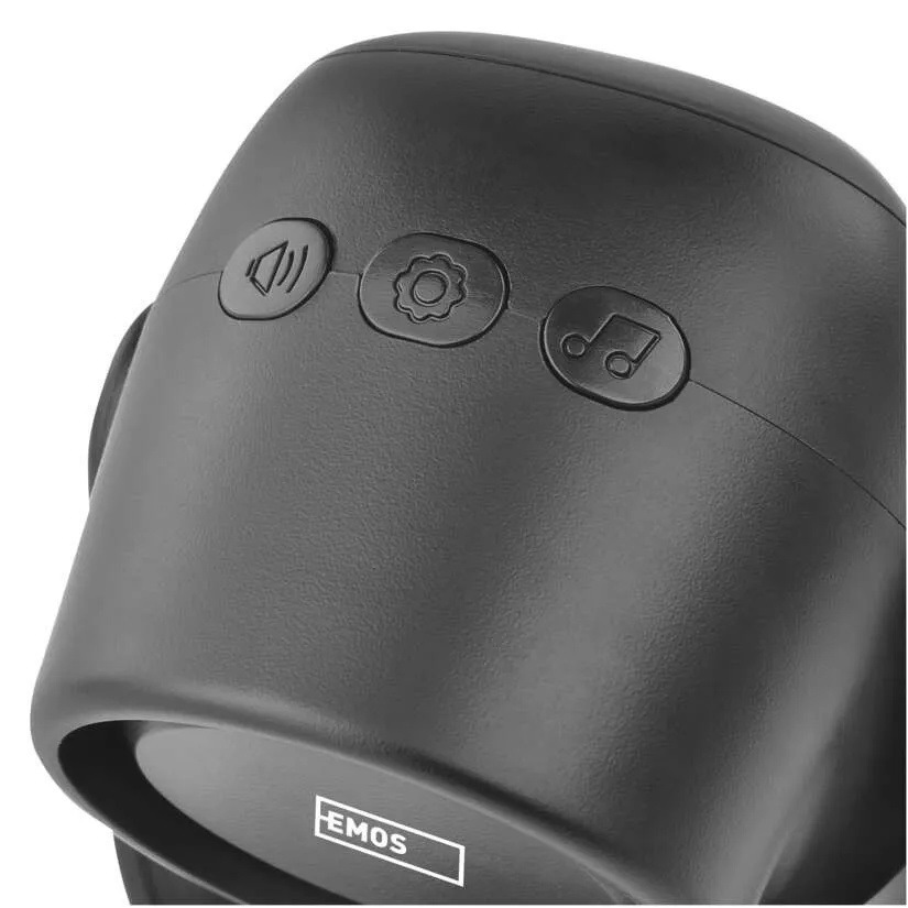 Alarm EMOS Kit, EM-125L Protector čierny Detail ovládacích tlačidiel alarmu EMOS Kit EM-125L Protector na nastavenie funkcií zariadenia