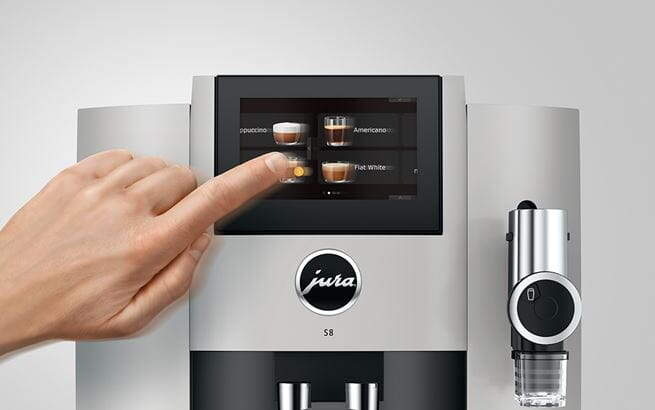 Automatický kávovar Jura S8 Platin Automatický kávovar Jura S8 Platin