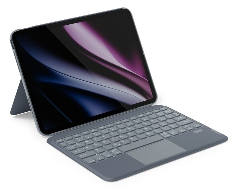 Puzdro s klávesnicou na tablet Epico Backlit Keyboard Case na Apple iPad Pro 11" M4 - SK sivé Púzdro na tablet s klávesnicou Epico Backlit Keyboard Case na Apple iPad Pro 11" M4, šedé