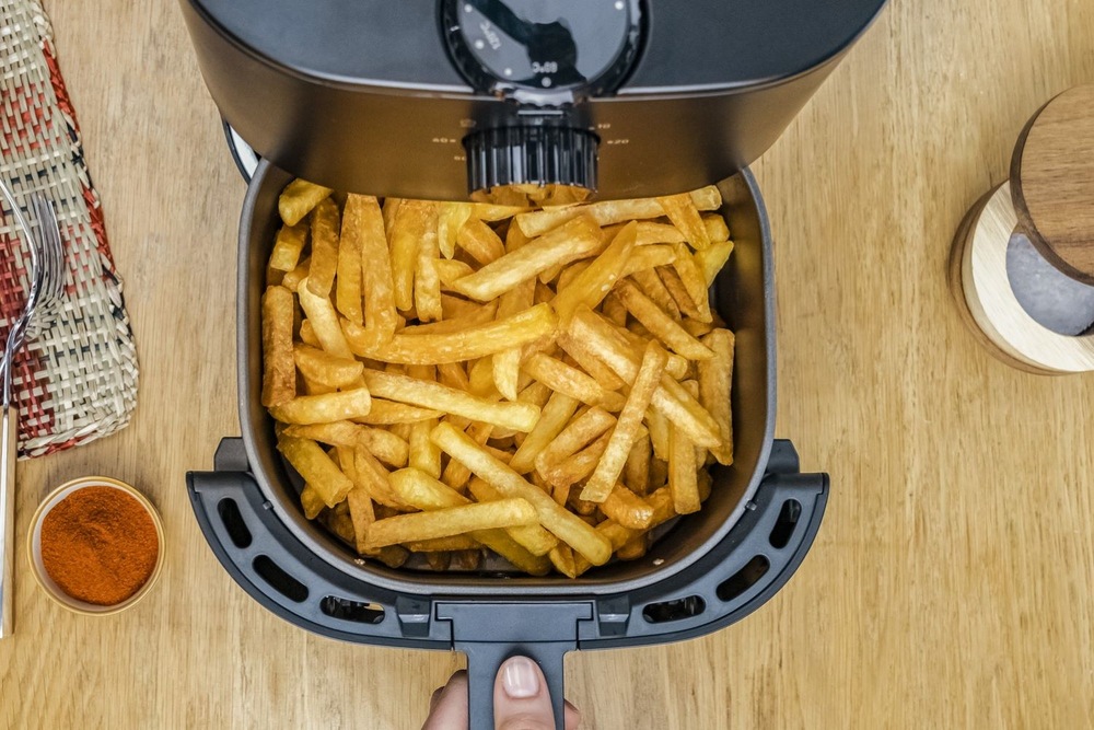 Fritéza teplovzdušná Tefal Easy Fry & Gril XXL EY801D15 čierna Tefal Easy Fry & Gril XXL EY801D15