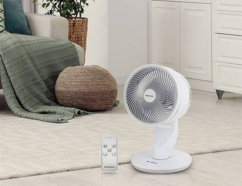 Ventilátor stolový Rohnson R-8520 Air Booster biely