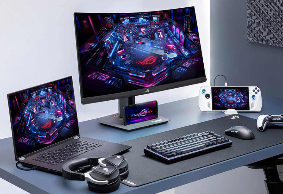 Herný monitor Asus ROG Strix XG27WCS čierny