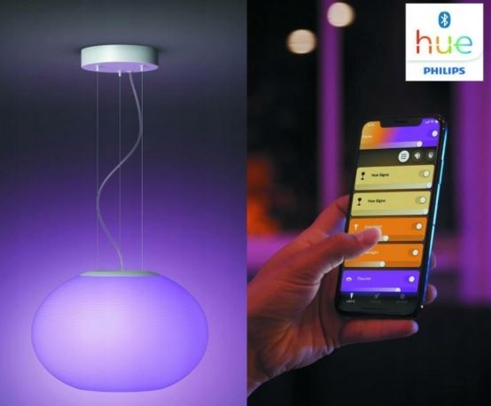 Závesné svietidlo Philips Hue Flourish White and Color Ambiance Závesné svietidlo Philips Hue Flourish White and Color Ambiance