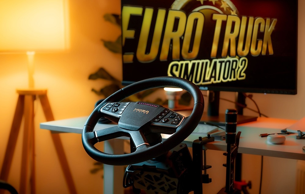 Sada Moza Racing R5 + truck TSW + SRP-Lite + svorky (PC) čierna Súprava Moza Racing R5 + truck TSW + SRP-Lite + svorky (PC) garantuje dlhú životnosť
