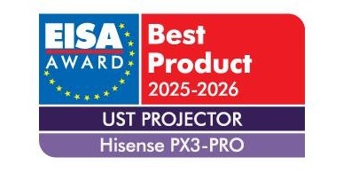 Projektor Hisense PX3-Pro má EISA ocenenie.