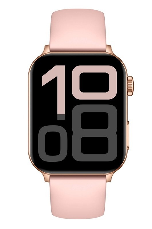 Chytré hodinky ARMODD Prime 3 GPS s kovovým remienkom + silikónový remienok, Rose Gold farba.
